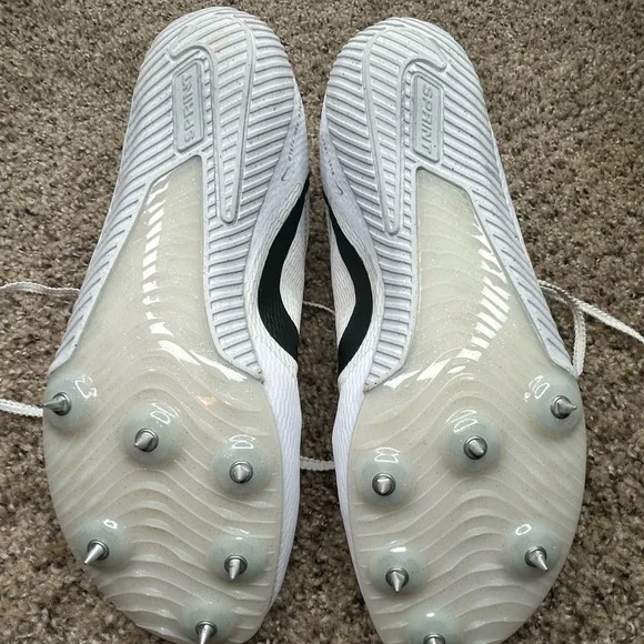Brand new Nike Zoom Rival Sprint Track &Field Shoes White Black... - Picture 7 of 7
